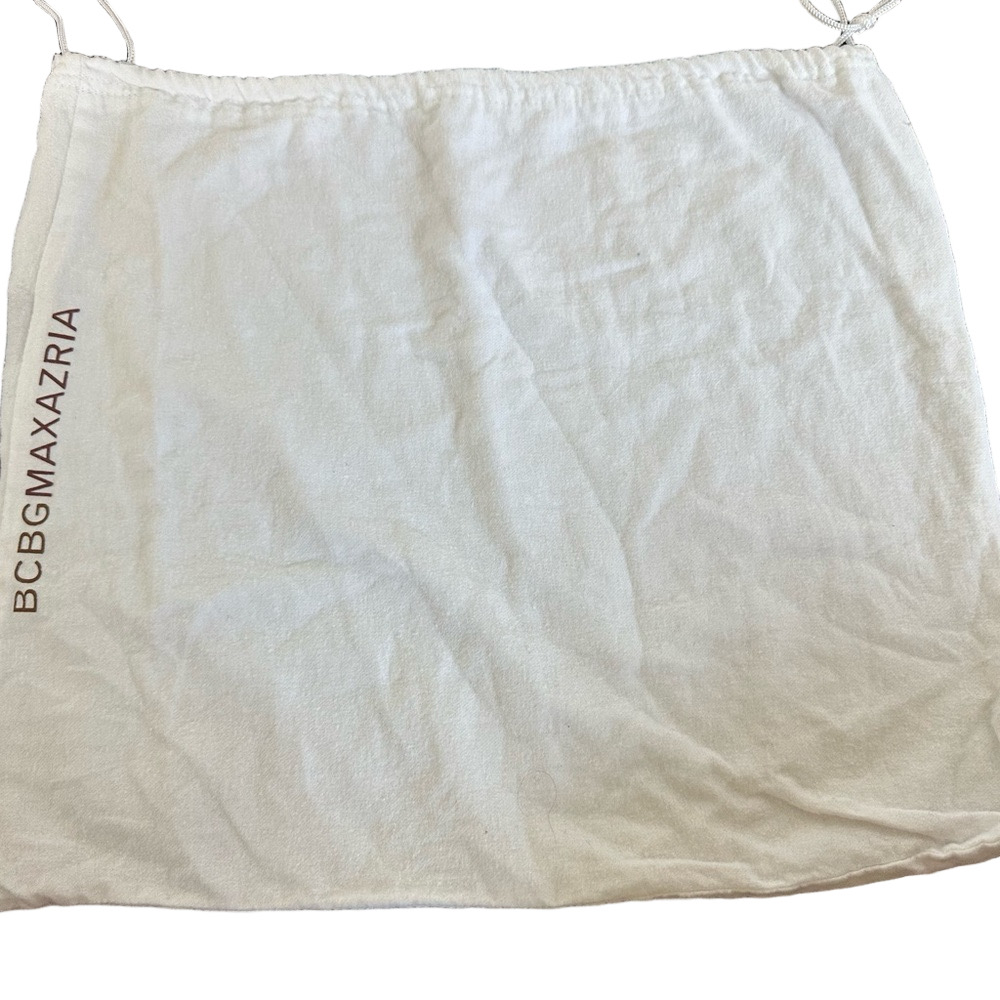 BCBGMaxAzria Cream Drawstring Pouch